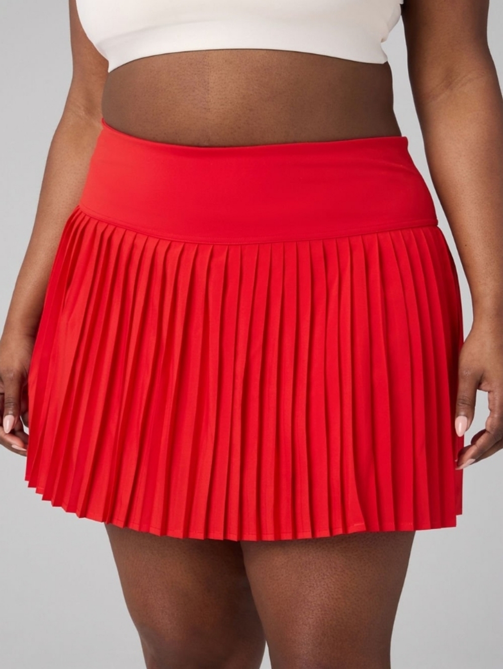 NWT Fabletics Hot Shot Pleated Classic Mini Skort Athletic High Waisted Size XXL